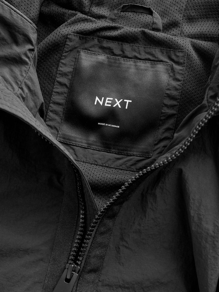 Black Shower Resistant Utility Jacket (3-16yrs) - Image 4 of 5