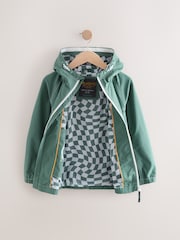 Teal Blue Shower Resistant Anorak Jacket (3-16yrs) - Image 2 of 6