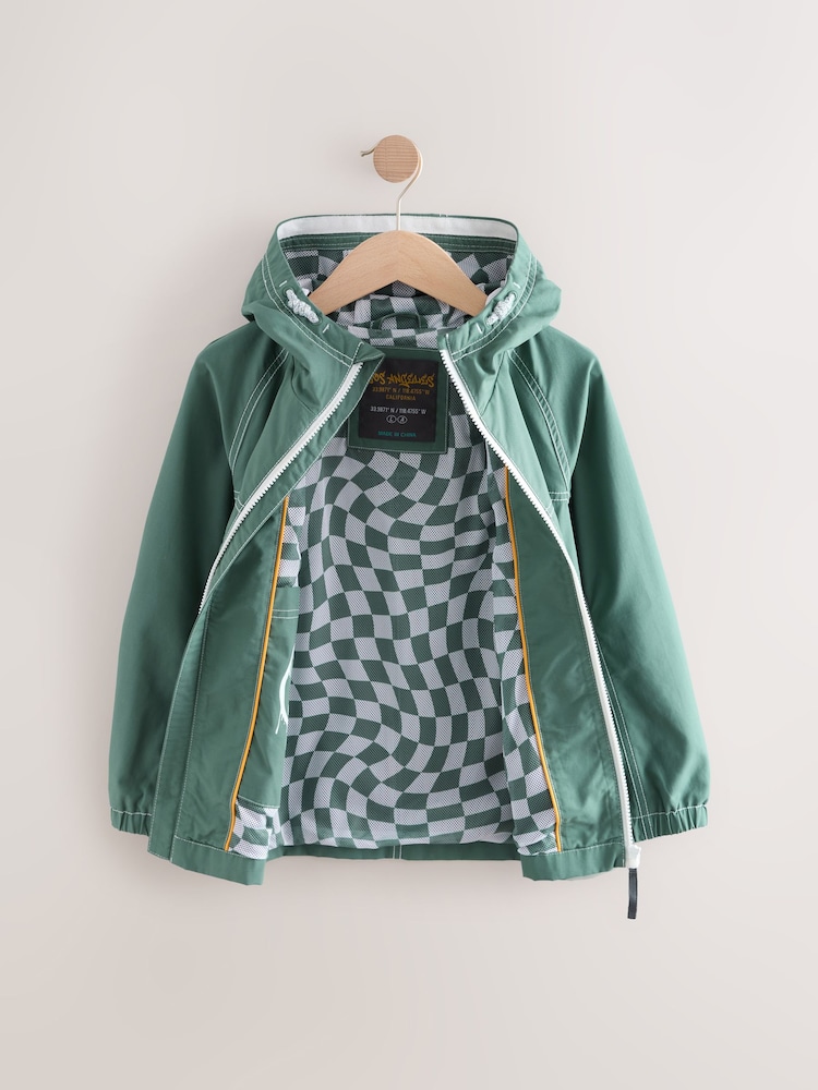 Teal Blue Shower Resistant Anorak Jacket (3-16yrs) - Image 2 of 6