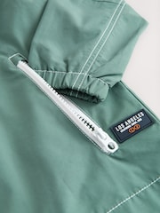 Teal Blue Shower Resistant Anorak Jacket (3-16yrs) - Image 5 of 6