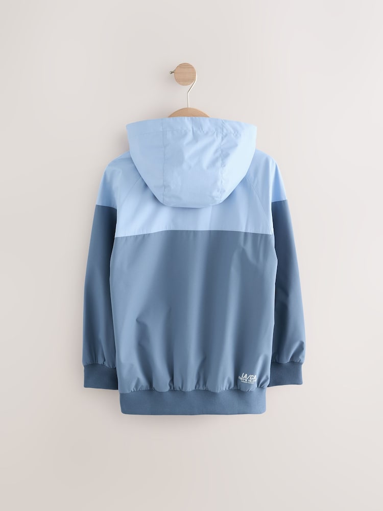 Blue Shower Resistant Bomber Jacket (3-16yrs) - Image 3 of 5