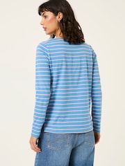 FatFace Multi 100% Cotton Long Sleeve Summer Breton T-Shirt - Image 2 of 10