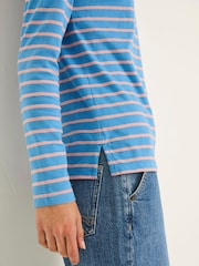 FatFace Multi 100% Cotton Long Sleeve Summer Breton T-Shirt - Image 3 of 10