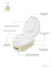 My Carry Potty Natural Beige Travel Potty - Image 5 of 6