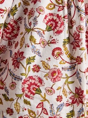 Joules Eloise Provence Floral Button Down Cotton Blouse - Image 7 of 10