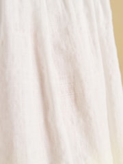 Blanco - Joules Nolan Sleeveless Smocked Blouse - Imagen 4 de 10