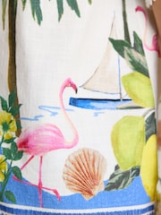 Joules Isobel Multi Crochet Shirt - Image 5 of 11
