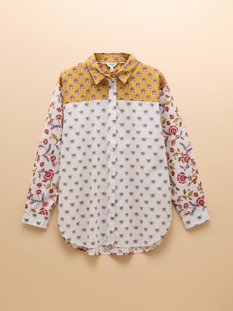Joules Genevieve Provence Hotch Potch Cotton Shirt - Image 10 of 10 Joules Genevieve Provence Hotch Potch Cotton Shirt - Image 10 of 10