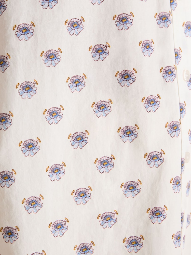 Joules Genevieve Provence Hotch Potch Cotton Shirt - Image 9 of 13