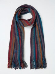 FatFace Multi Stripe Scarf - Image 1 of 2