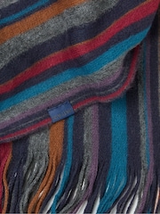 FatFace Multi Stripe Scarf - Image 2 of 2