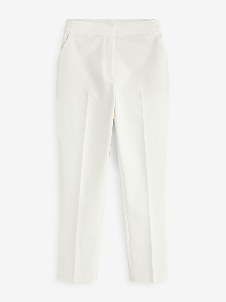Phase Eight White Ulrica Tapered Suit Trousers - Image 1 of 1