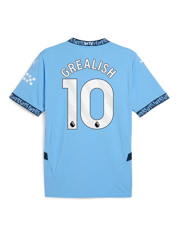 Puma Blue Manchester City Home Shirt 2024-25 - Image 3 of 3