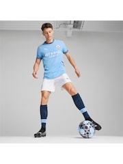 Puma Blue Manchester City Home Authentic Shirt 2024-25 - Image 2 of 9