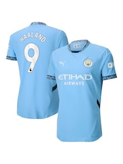 Puma Blue Manchester City Home Authentic Shirt 2024-25 - Image 1 of 3