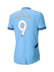 Puma Blue Manchester City Home Authentic Shirt 2024-25 - Image 3 of 3