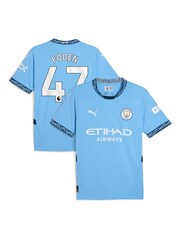 Puma Blue Manchester City Home Shirt 2024-25 - Image 1 of 3
