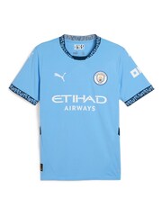 Puma Blue Manchester City Home Shirt 2024-25 - Image 2 of 3