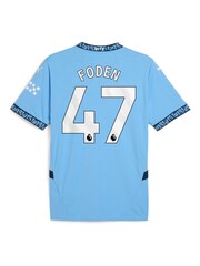 Puma Blue Manchester City Home Shirt 2024-25 - Image 3 of 3