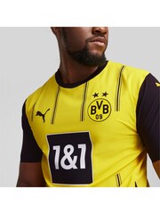 Puma Yellow Borussia Dortmund Home Authentic Shirt 2024-25 - Image 4 of 9