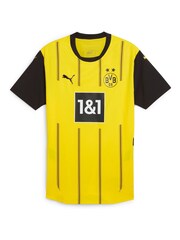 Puma Yellow Borussia Dortmund Home Authentic Shirt 2024-25 - Image 7 of 9