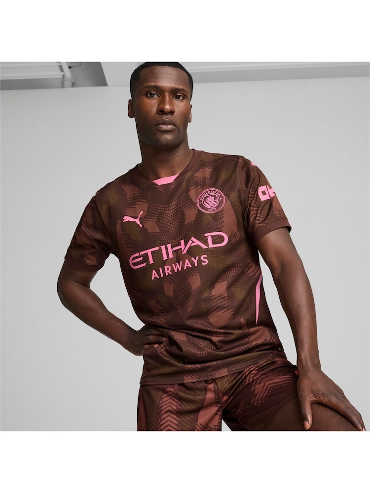 Puma Brown Manchester City Goalkeeper Shirt 2024-25 - Image 2 of 7