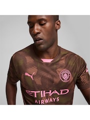 Puma Brown Manchester City Goalkeeper Shirt 2024-25 - Image 3 of 7