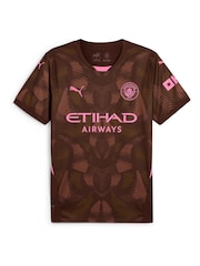 Puma Brown Manchester City Goalkeeper Shirt 2024-25 - Image 6 of 7