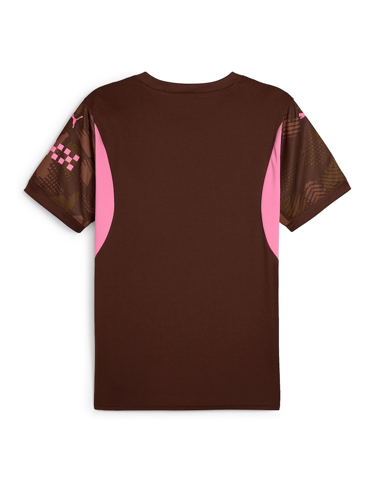 Puma Brown Manchester City Goalkeeper Shirt 2024-25 - Image 7 of 7