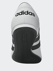 adidas White/Black Tekwen Slip-On Trainers - Image 2 of 12