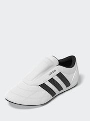 adidas White/Black Tekwen Slip-On Trainers - Image 4 of 12