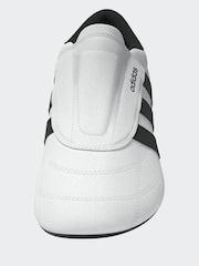adidas White/Black Tekwen Slip-On Trainers - Image 6 of 12