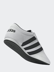 adidas White/Black Tekwen Slip-On Trainers - Image 9 of 12