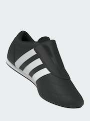 adidas Black/White Tekwen Slip-On Trainers - Image 11 of 13