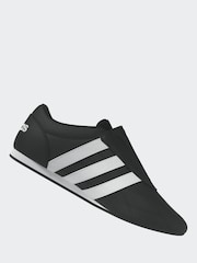 adidas Black/White Tekwen Slip-On Trainers - Image 12 of 13