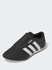 adidas Black/White Tekwen Slip-On Trainers - Image 6 of 13
