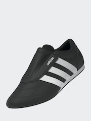 adidas Black/White Tekwen Slip-On Trainers - Image 9 of 13