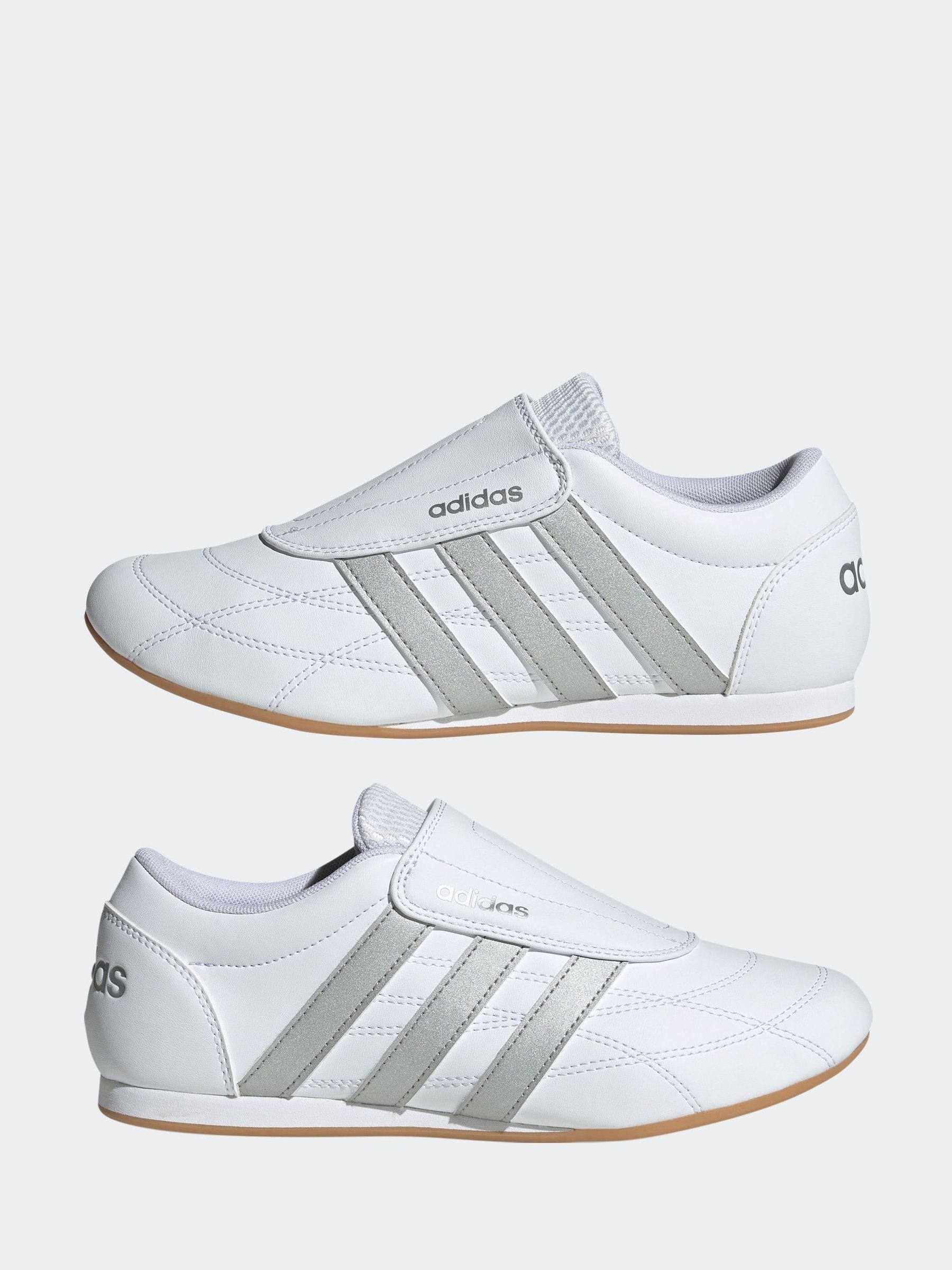 adad　Vネック ホワイト FEEL BUNNY VネックスウェットTOPS[品番：MKSW0052550]｜GYDA