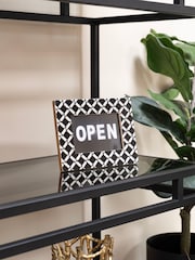 Libra Interiors Black and White Lorna Photo Frame 10x15cm - Image 1 of 5