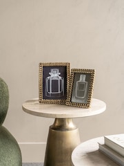 Libra Interiors Gold Polyresin Photo Frame 13x18cm - Image 2 of 6