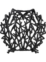 Libra Interiors Black Twig Sculpture Disc Vase - Image 2 of 4