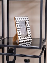 Libra Interiors Black White Anya Photo Frame 10x15cm - Image 1 of 5