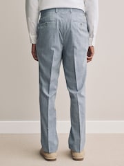 Blue Signature Tailored Fit Striped Suit Trousers - Image 4 of 10