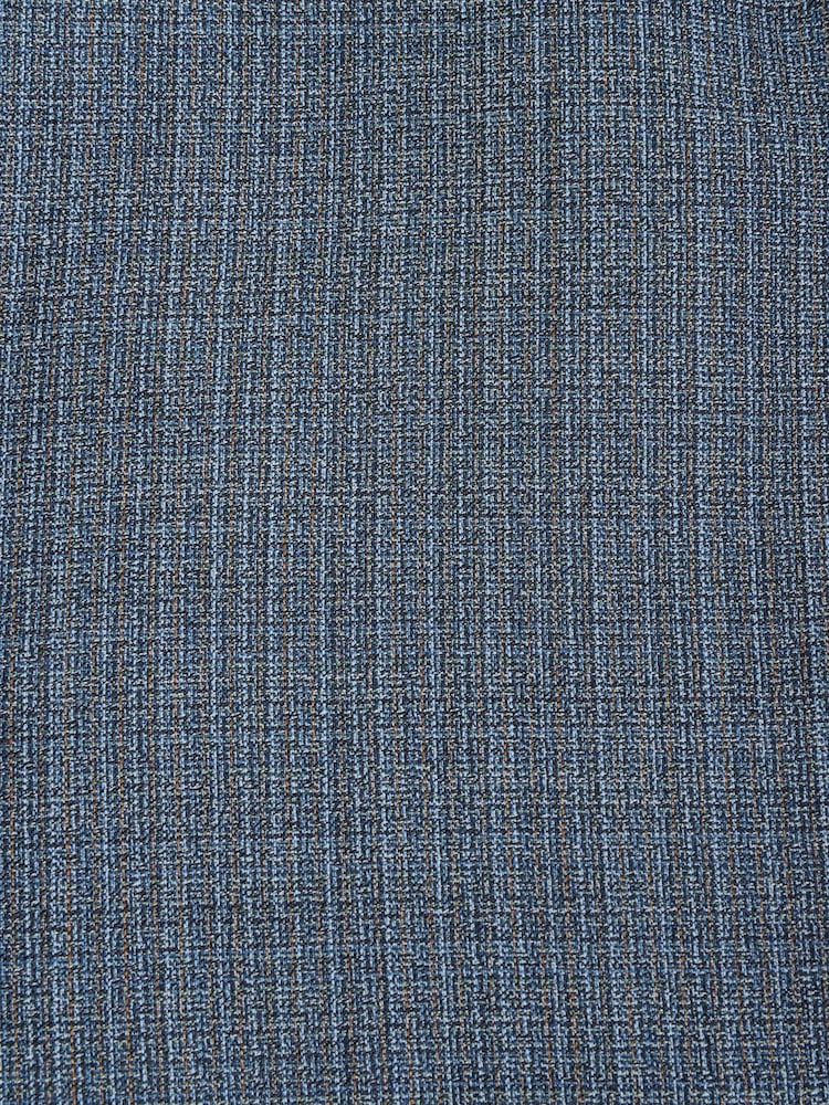 Grey Slim Fit Signature Texture Marzotto Italian Fabric 100% Wool Suit Jacket - Image 9 of 9