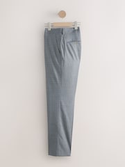 Neutral Slim Fit Signature Texture Marzotto Italian Fabric Suit Trousers - Image 7 of 14