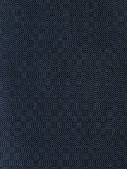 marine - Slim Fit Signature Cerutti 100% Wool Italian Fabric Suit Trousers - Image 7 de 9