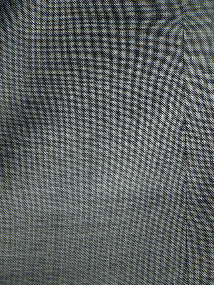 Grey Slim Fit Signature Cerutti 100% Italian Wool Suit Jacket - Image 10 of 10