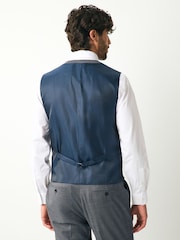 Grey Signature Cerutti Italian Fabric Suit Waistcoat - Image 3 of 9