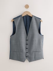 Grey Signature Cerutti Italian Fabric Suit Waistcoat - Image 5 of 9