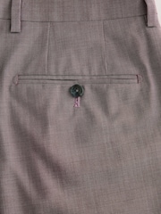 Rosa - Slim Fit Signature Cerutti 100% Wool Italian Fabric Suit Trousers - Imagen 8 de 10